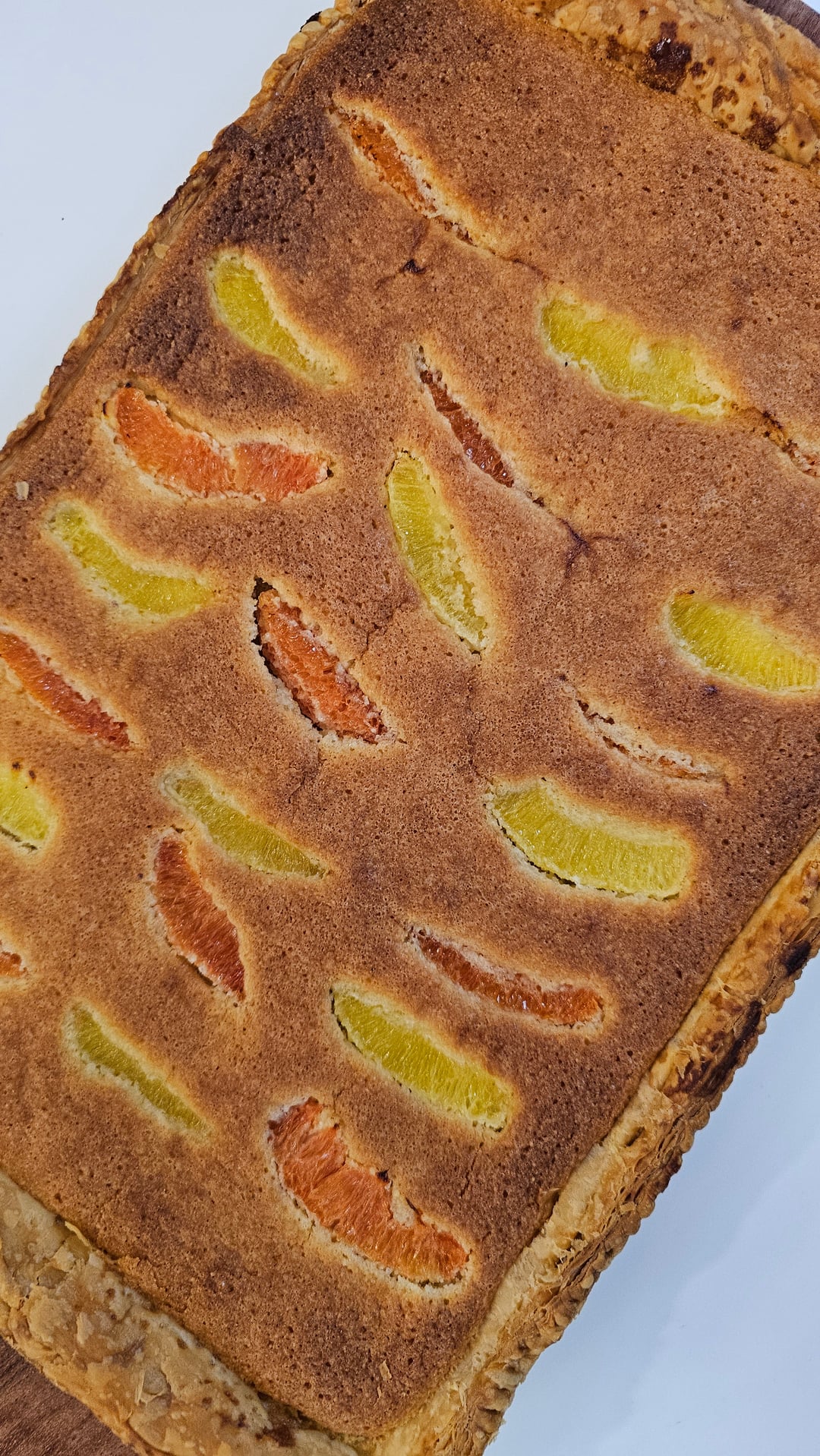 Τάρτα με κρέμα αμυγδάλου και πορτοκάλια - Video recipe thumbnail