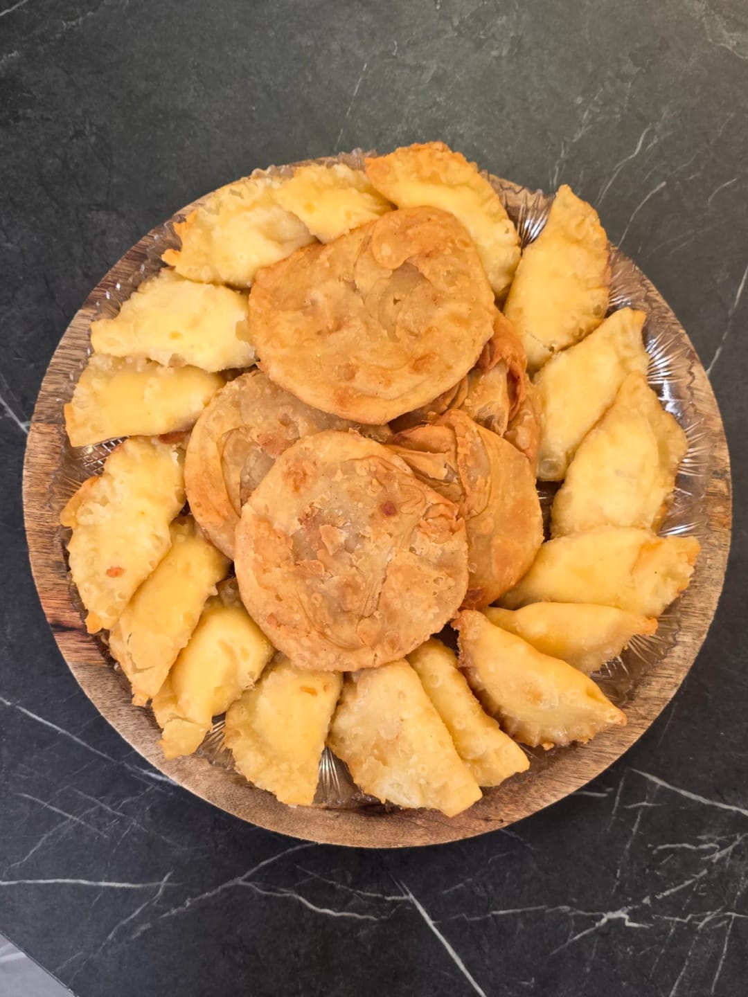 Anari Pourekia with Syrup - recipe