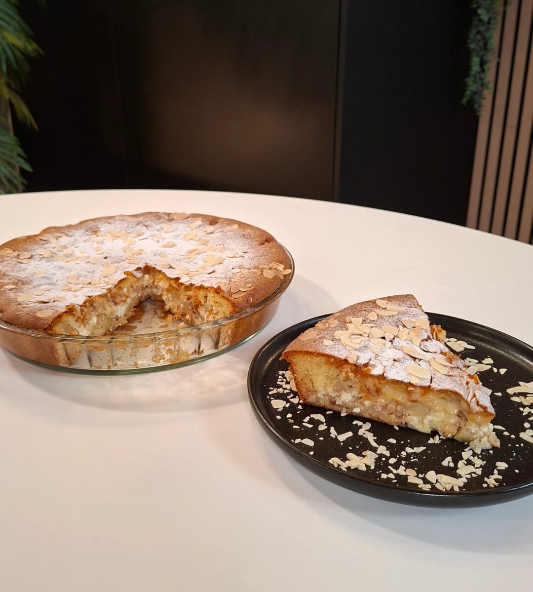 Apple Pie with Anari Cheese - recipe