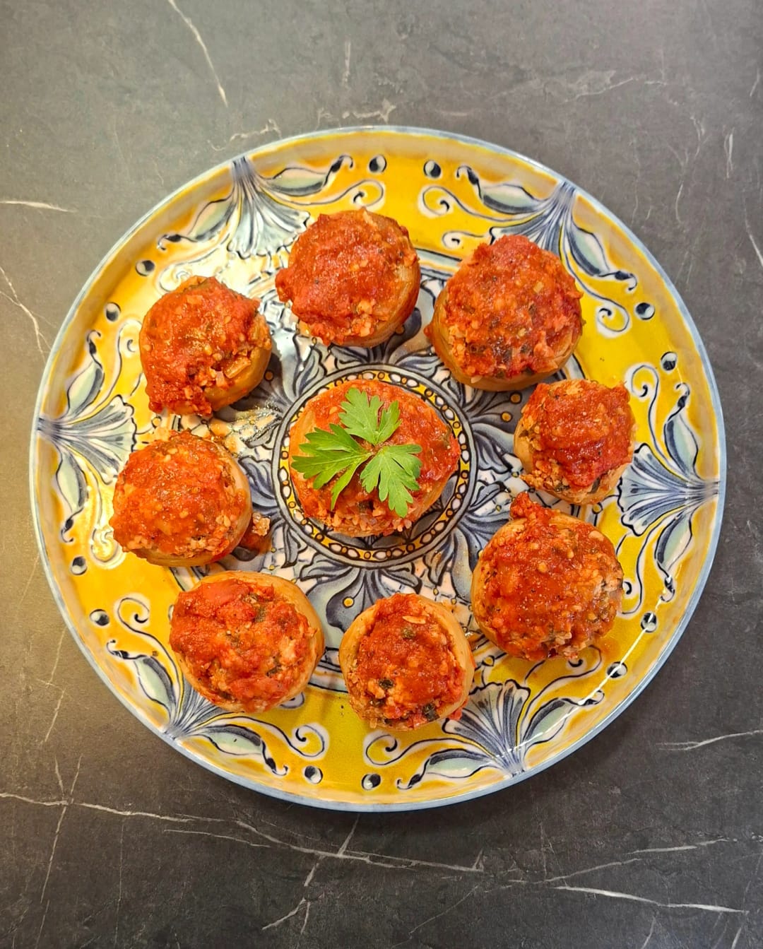 Aγκινάρες γεμιστές με κιμά - recipe