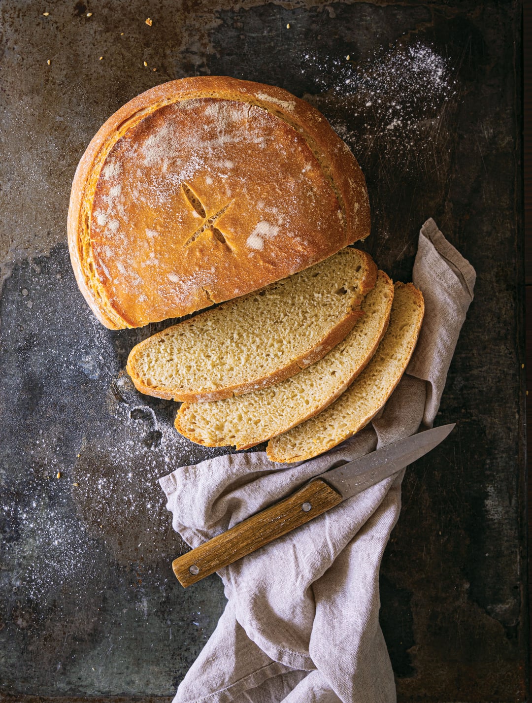 Αθηενίτικο ψωμί - Recipe image