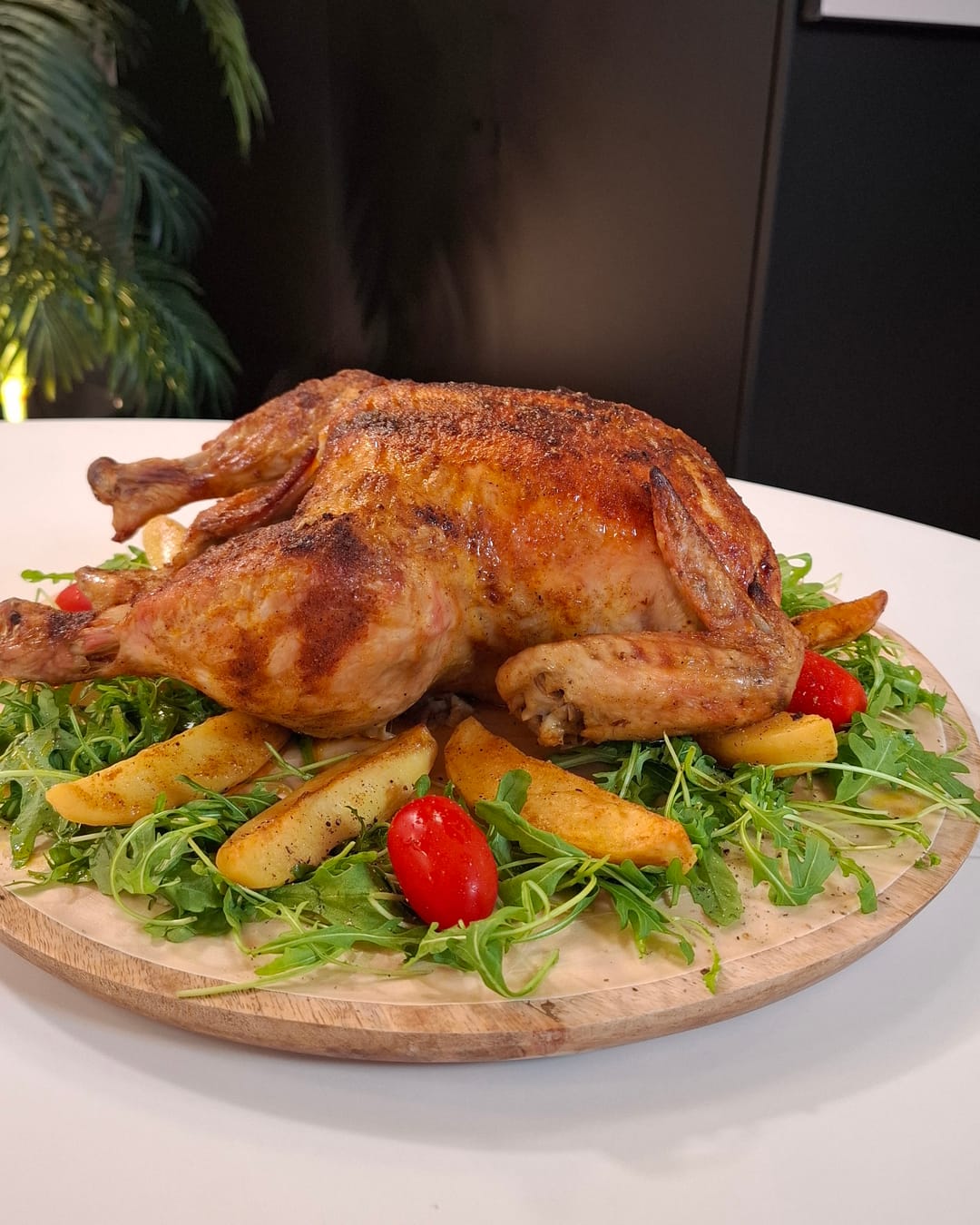 Κοτόπουλο στο φούρνο με πατάτες - recipe