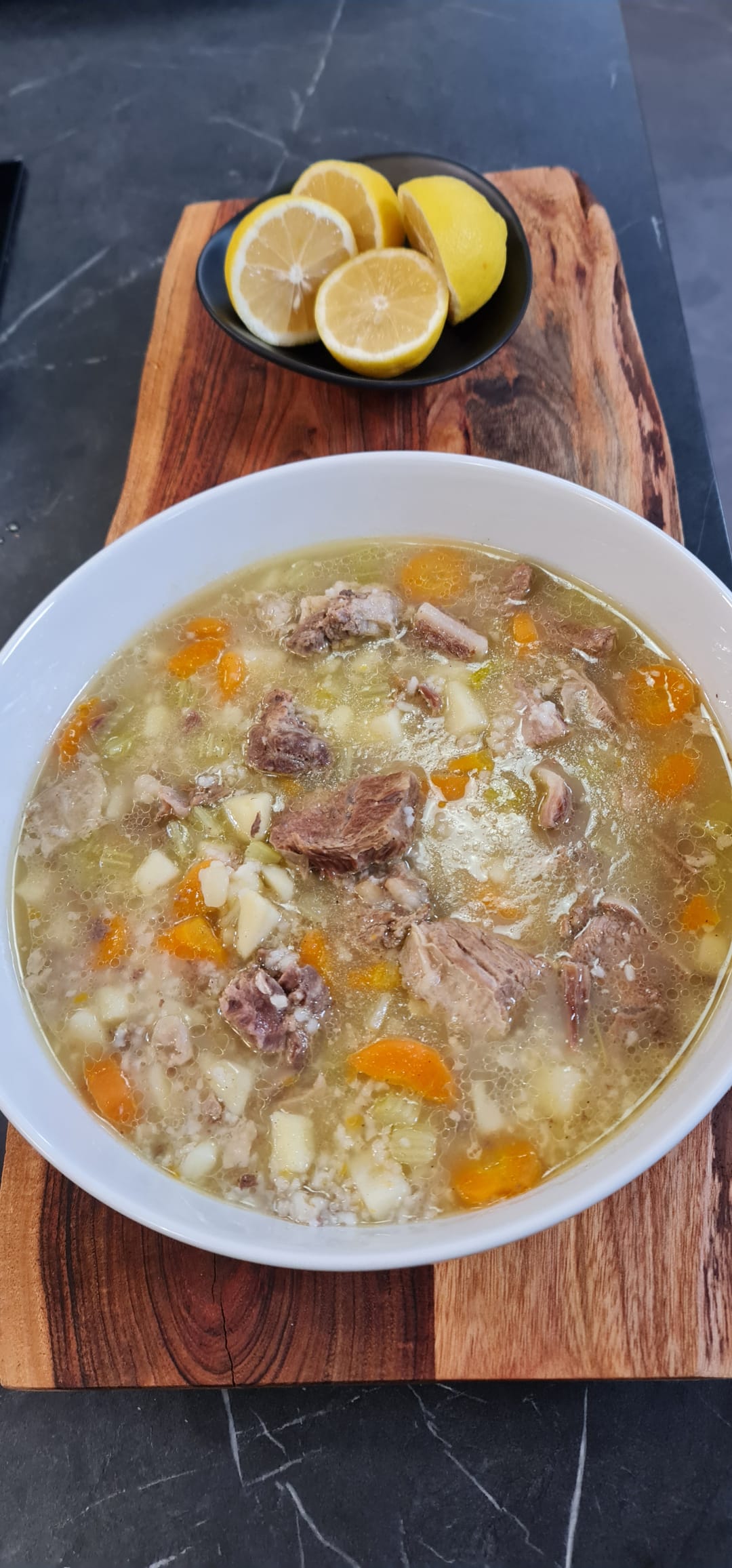 Beef, Potato, and Carrot Soup - recipe