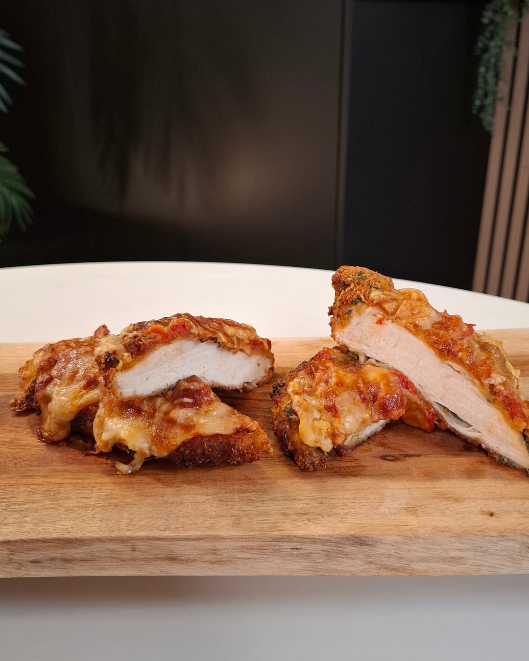 Breaded Chicken with Parmesan (Chicken Parmigiana) - Video recipe thumbnail