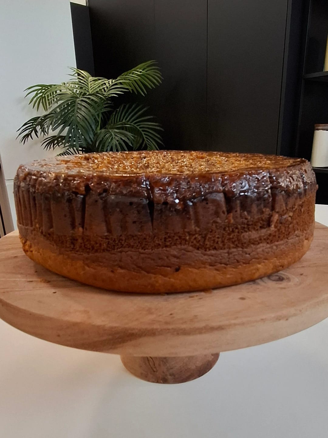 Caramel Walnut Cake - recipe