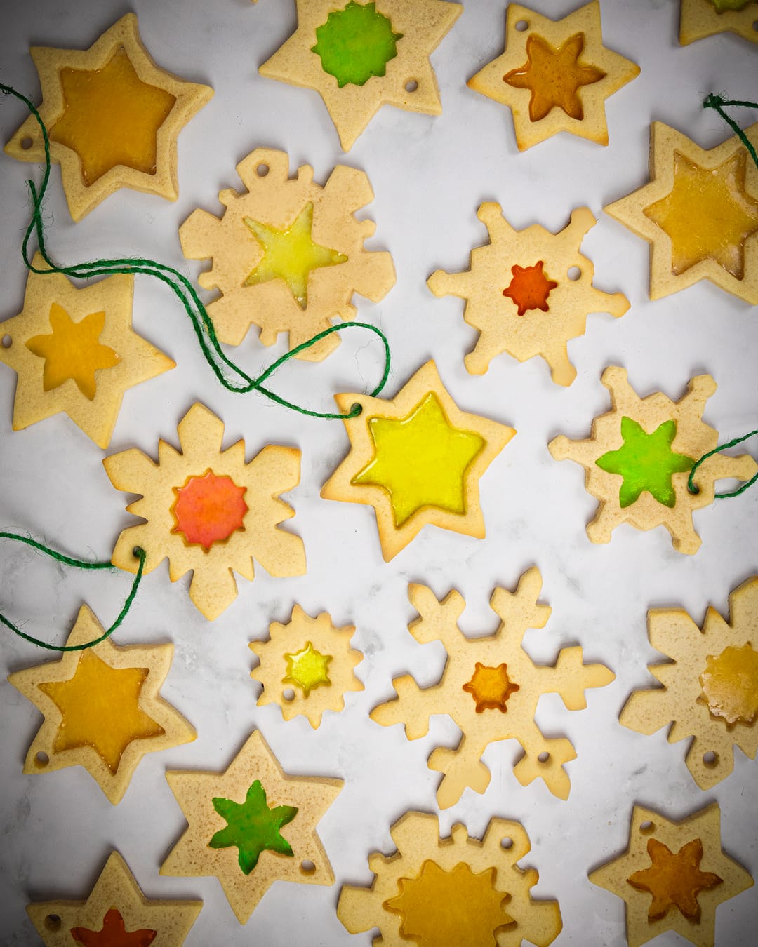 Christmas Stained Glass Cookies - recipe