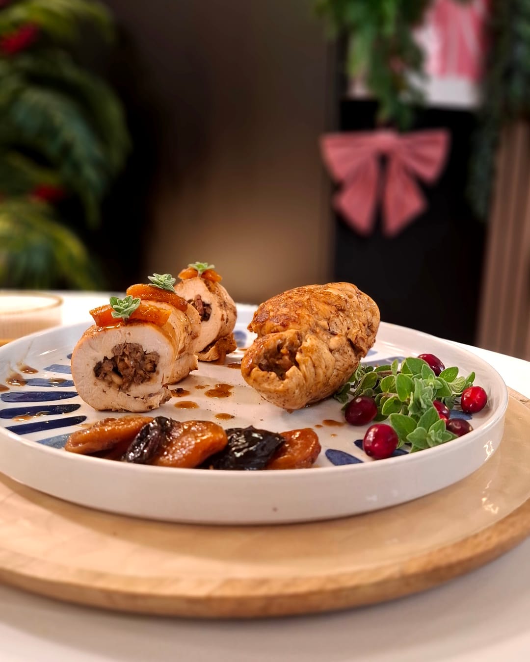 Christmas Stuffed Chicken Fillet - recipe