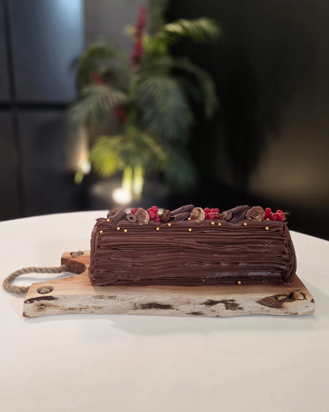 Χριστουγεννιάτικος κορμός με κάστανα - recipe