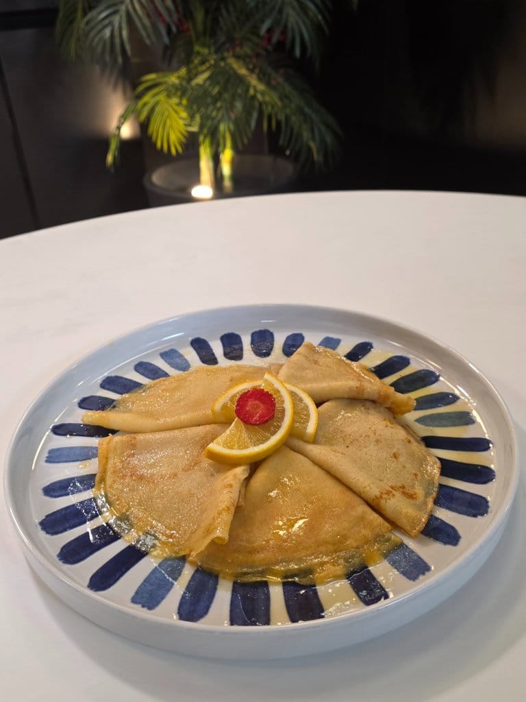 Κρέπ σουζέτ (Crêpe Suzette) - recipe