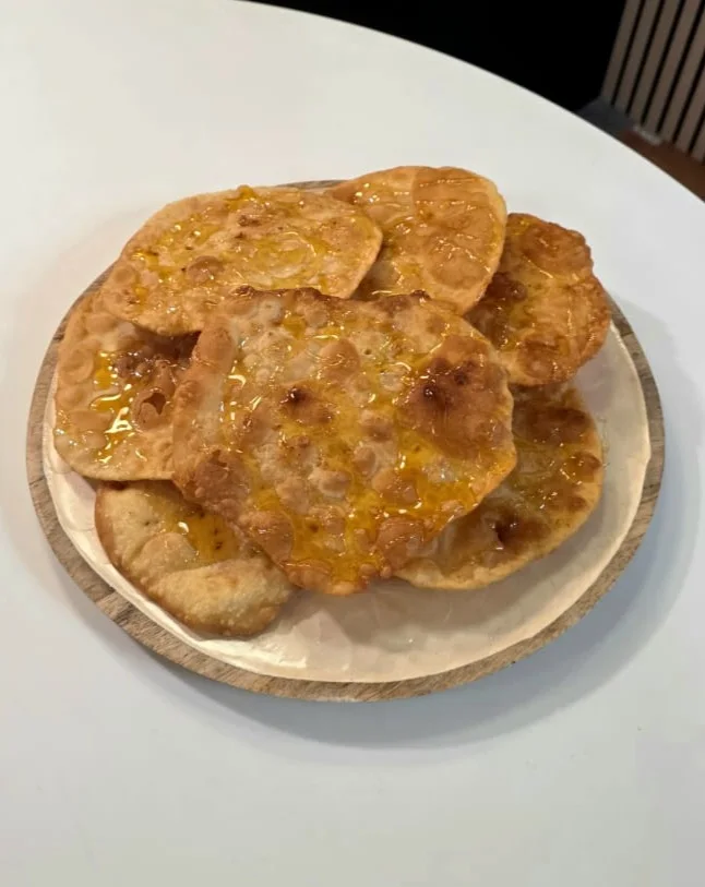 Πισίες με ζιβανία - recipe