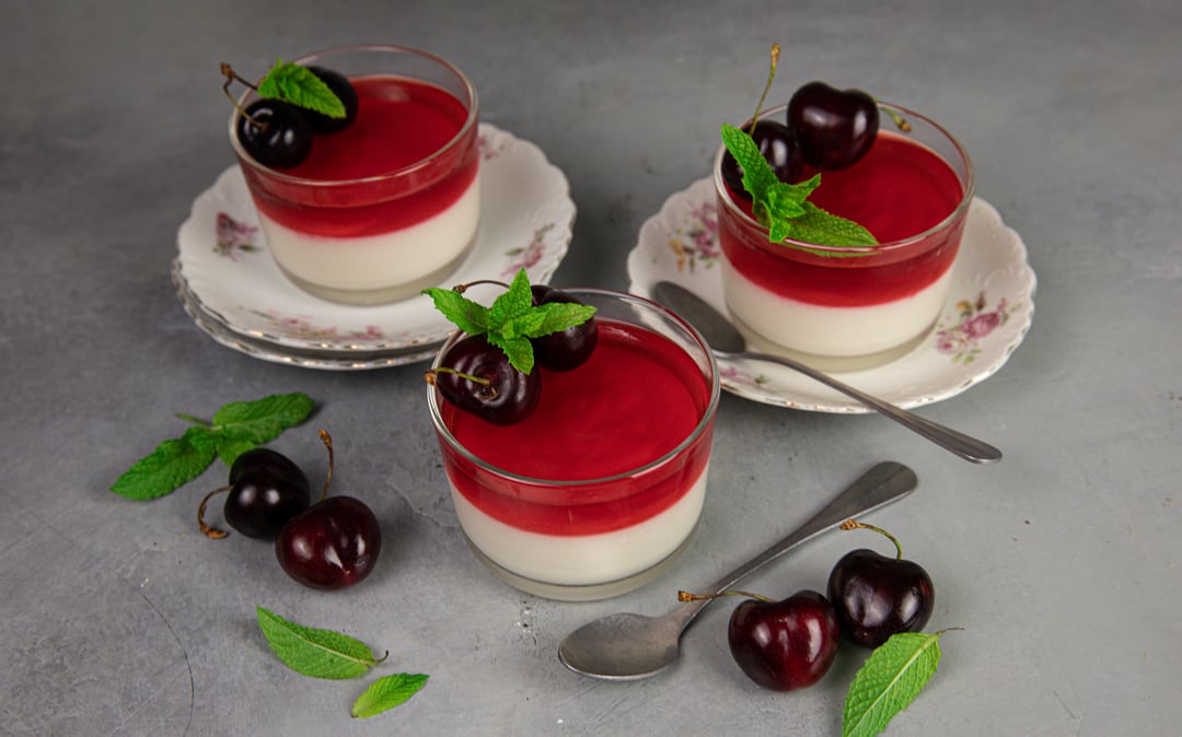 Grandma's Traditional Cream with Cherry Jelly - Video recipe thumbnail