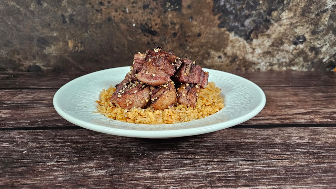 Υγιεινά αφέλια στο φούρνο με πουργούρι - Video recipe thumbnail