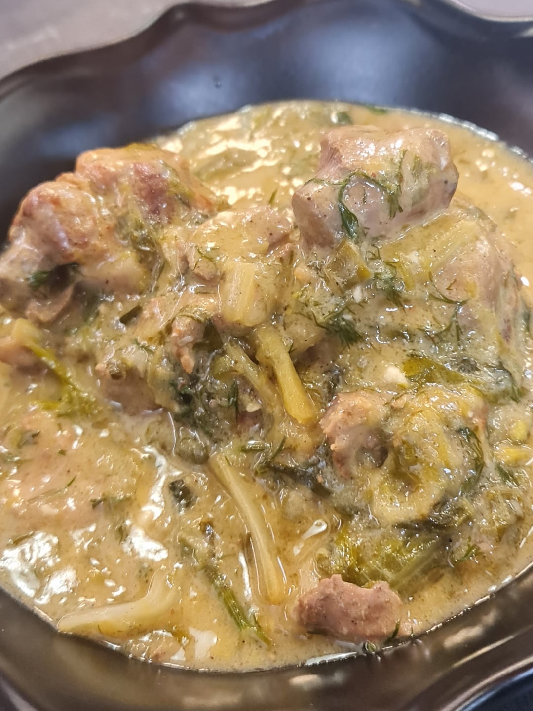 Lamb with Lettuce (Fricassee) - Video recipe thumbnail
