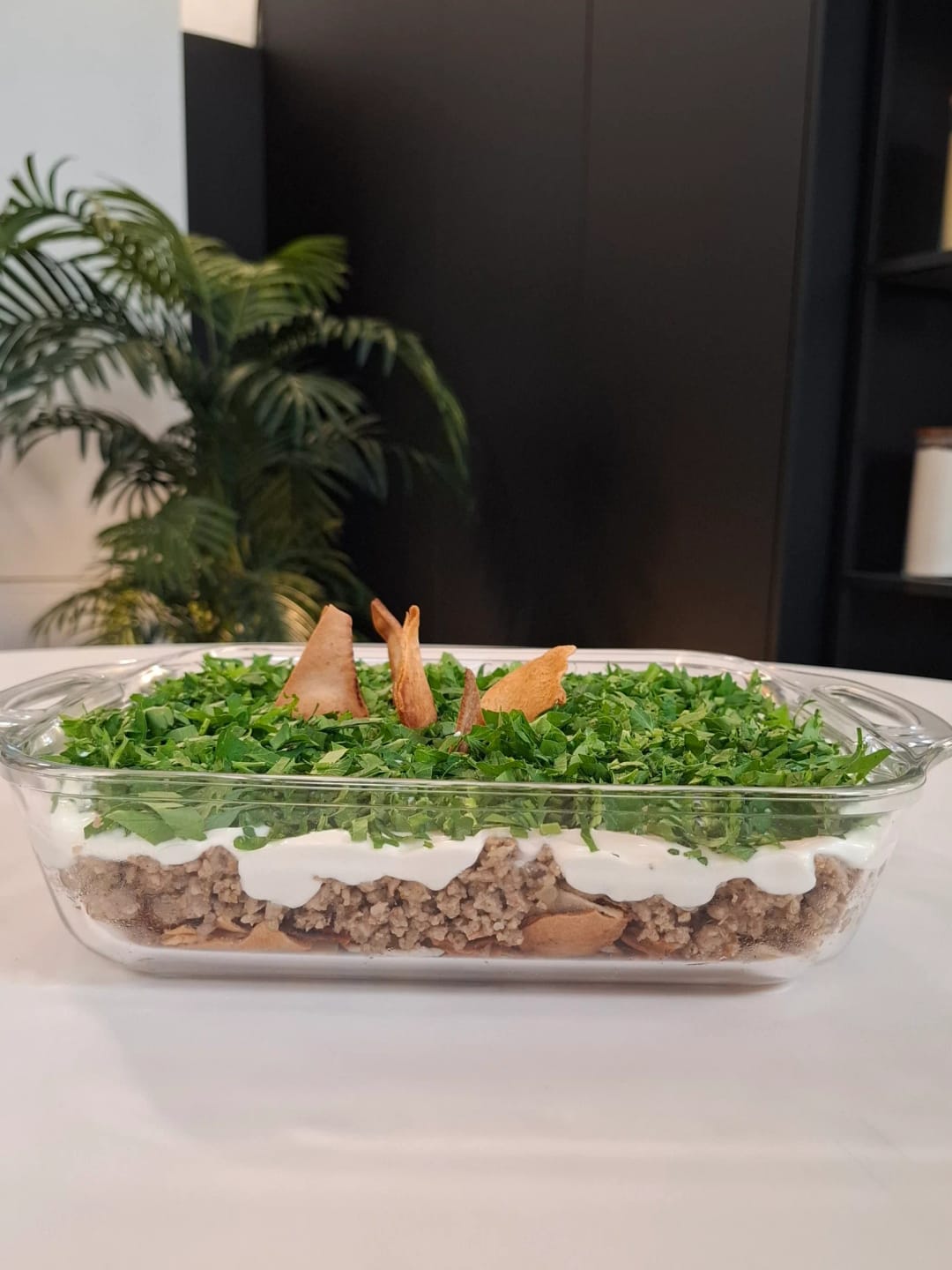 Lebanese Minced Meat and Yogurt Dish - recipe