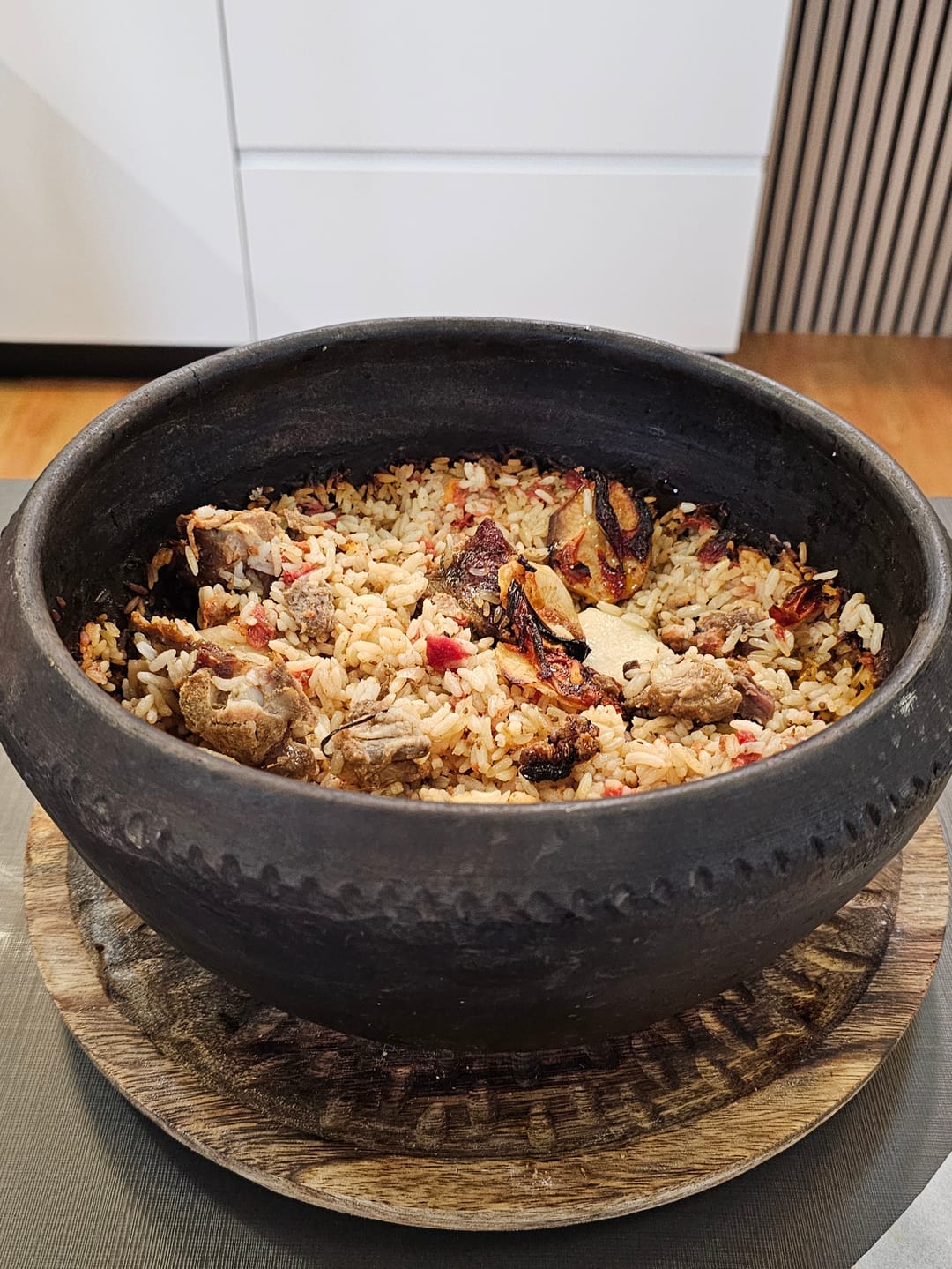 Λευκαρίτικος τταβάς - recipe