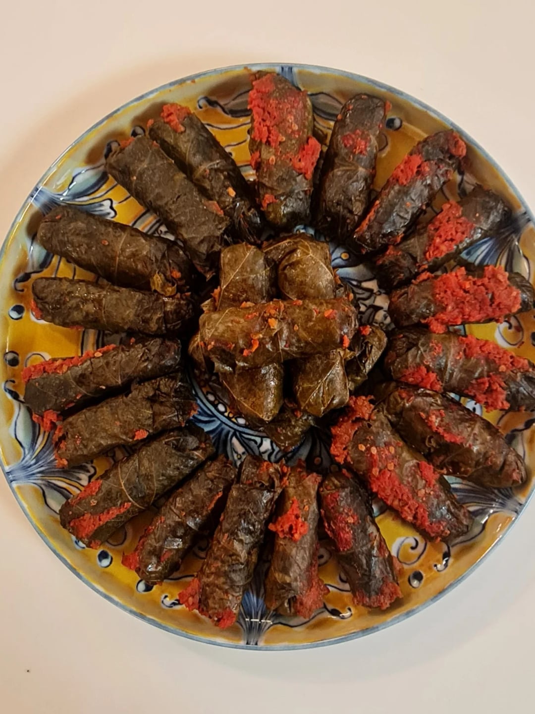 Lenten Koupepia (Stuffed Vine Leaves) with Lentils and Mitsides Glacé Rice - Video recipe thumbnail