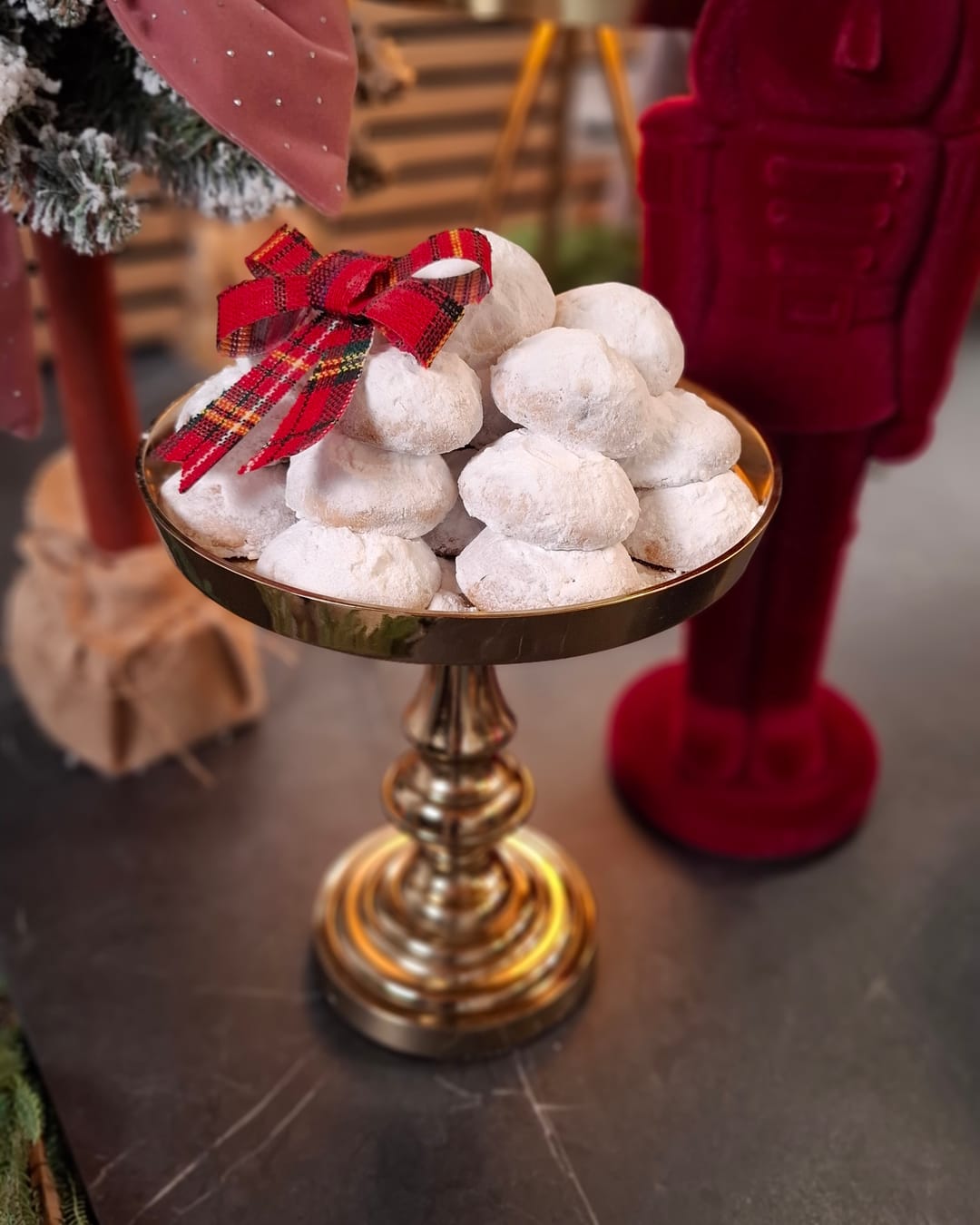 Νηστίσιμοι κουραμπιέδες - recipe