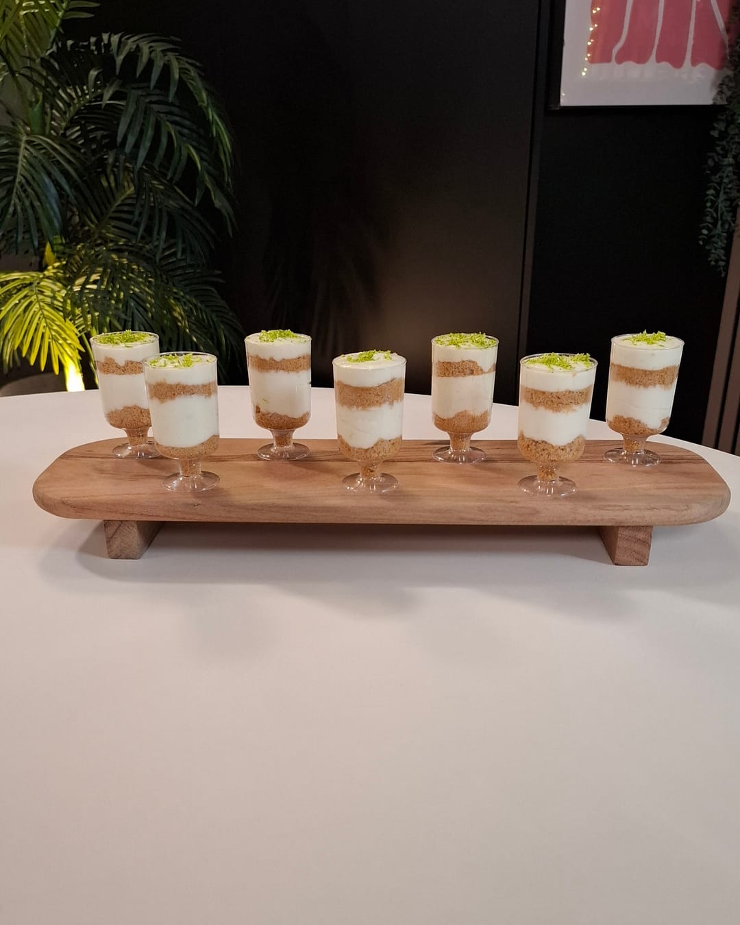 Lime Cheesecake σε ποτηράκια - recipe