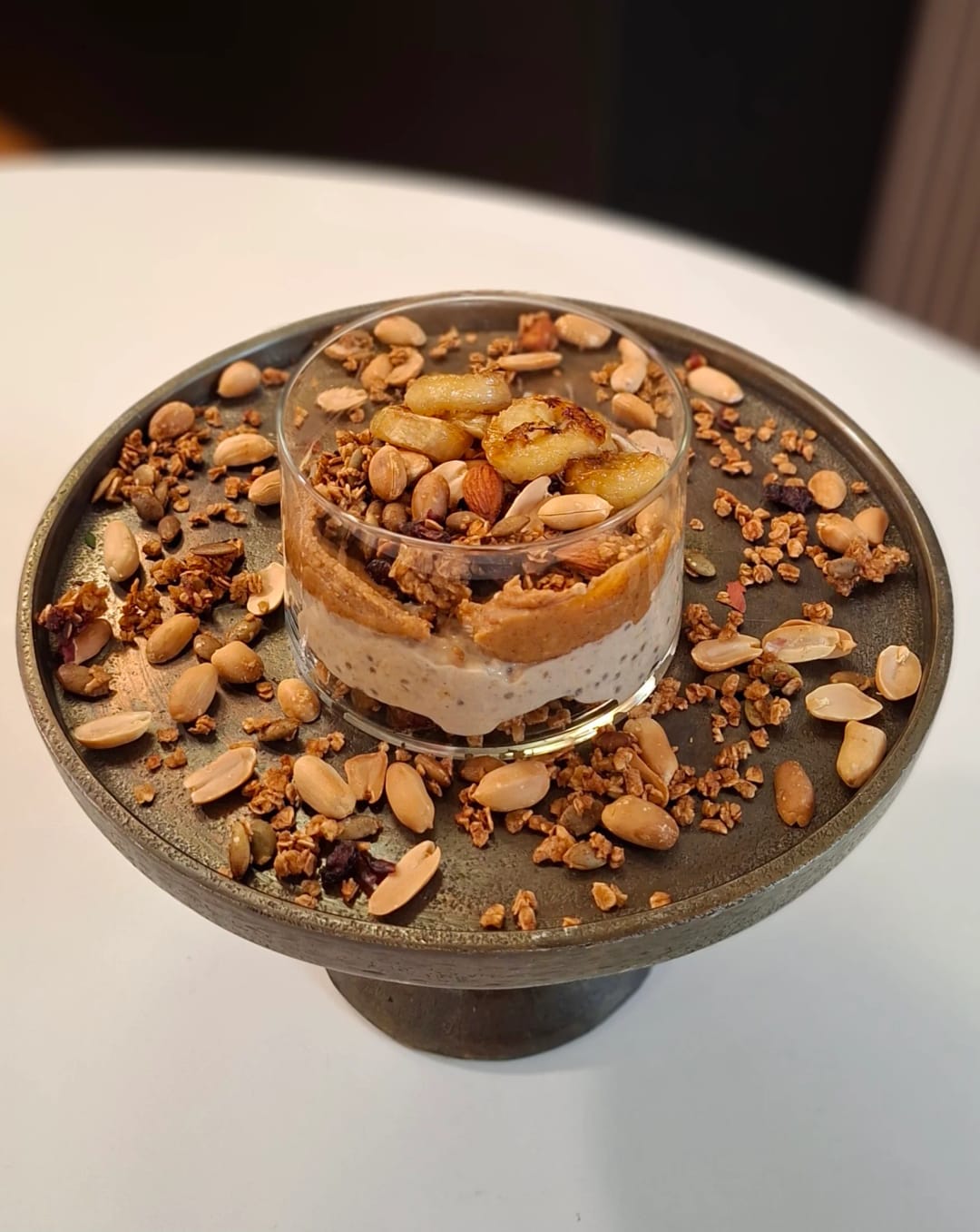Overnight Oats με φιστικοβούτυρο - recipe
