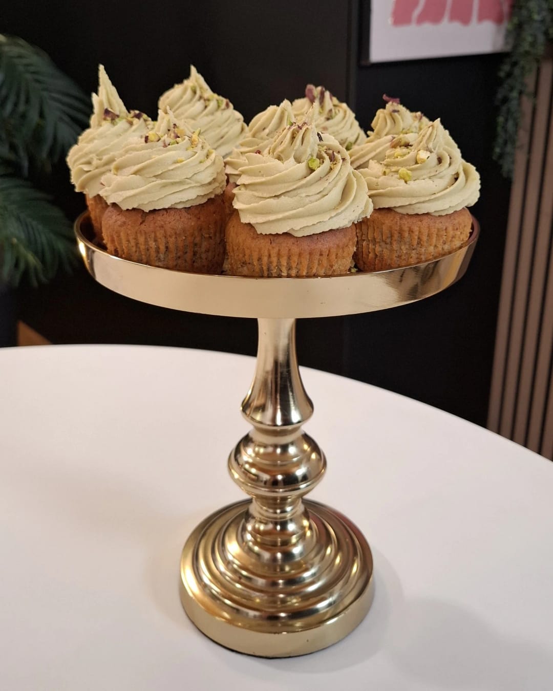 Pistachio Cupcakes - recipe