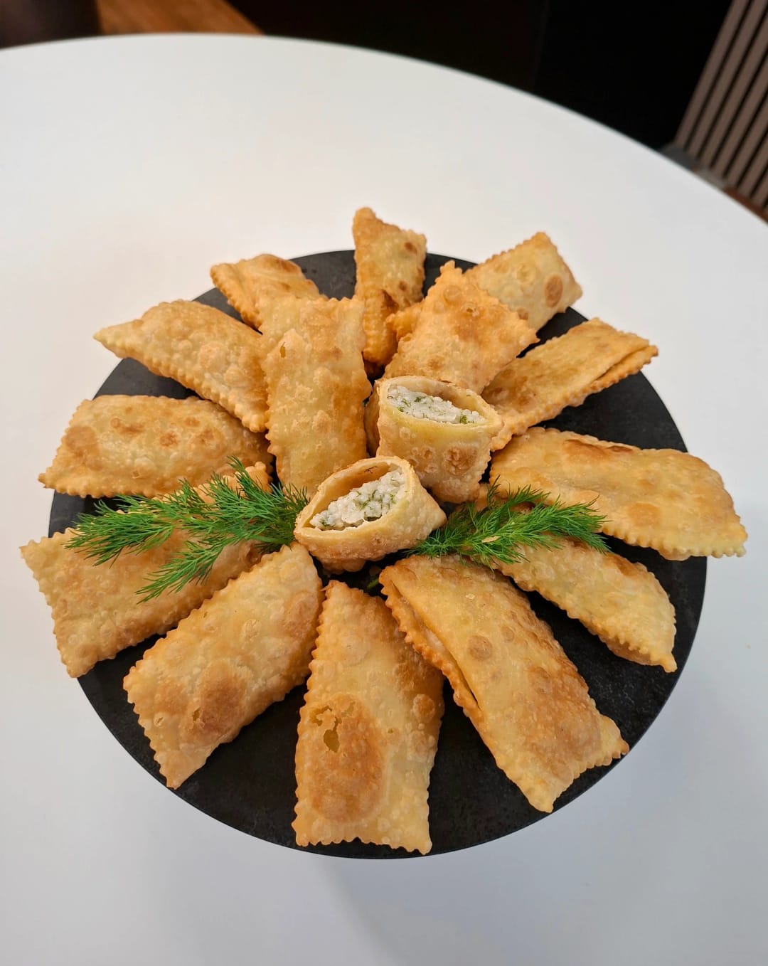 Πουρέκια με ρύζι και μάραθο - recipe