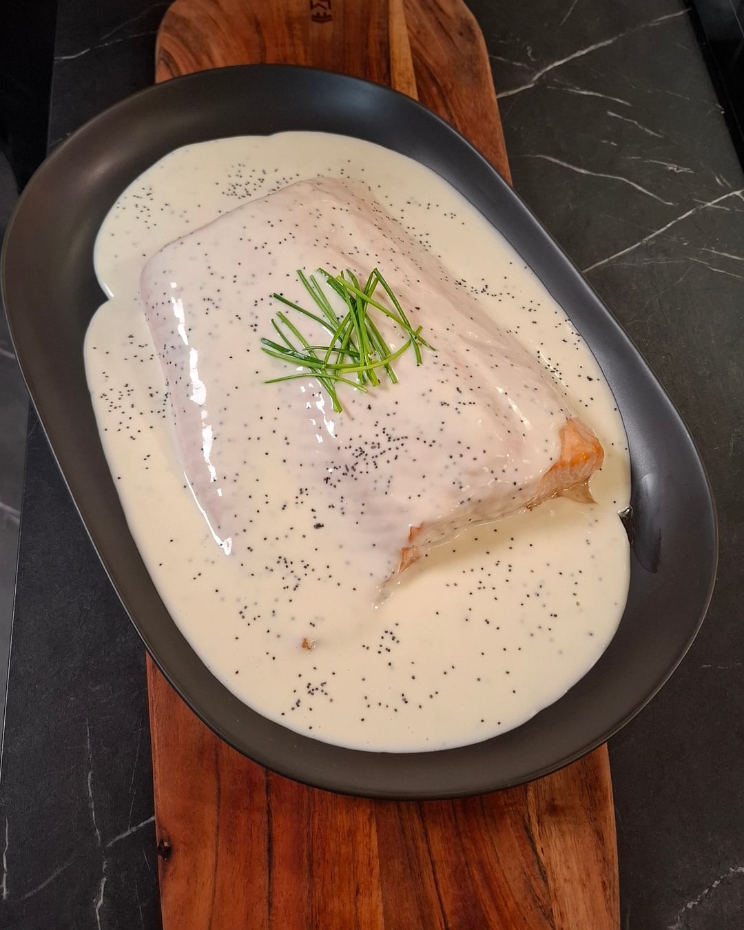 Σολομός με βανίλια - Video recipe thumbnail