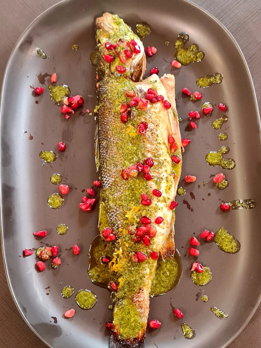 Sea Bass with Lemon Sauce - recipe