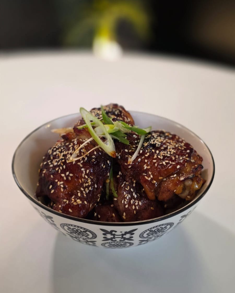 Spicy Honey and Soy Chicken Thighs - recipe