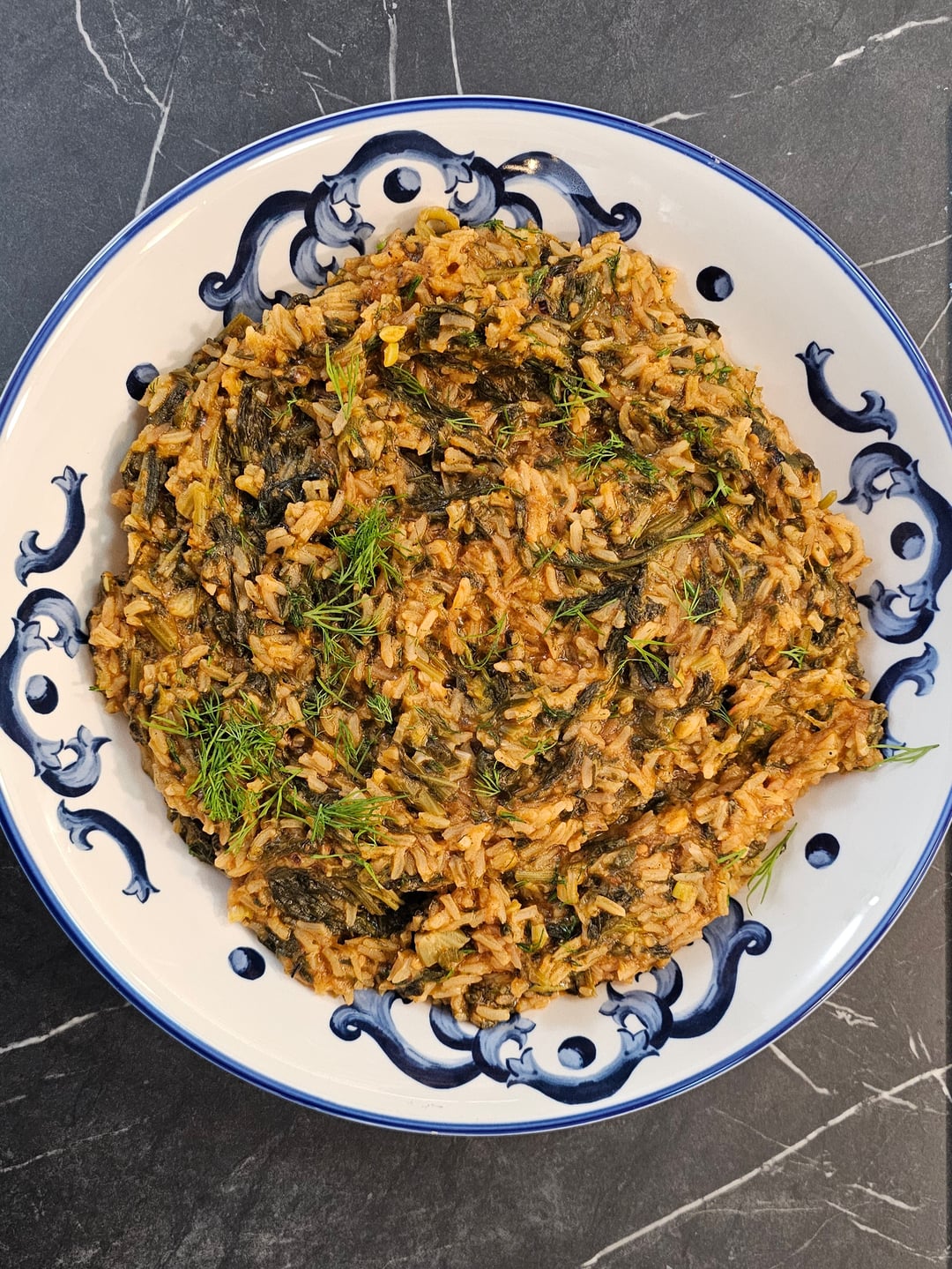 Σπανακόρυζο - Video recipe thumbnail