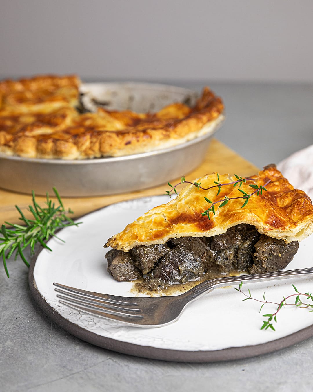 Splendid Liver in a Puff Pastry Nest - recipe