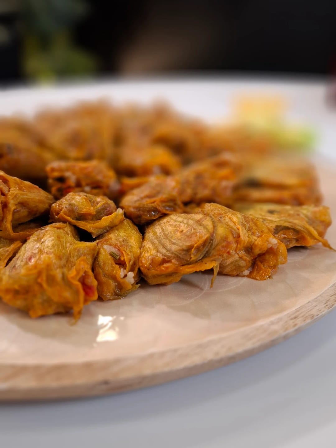Ανθούς κολοκυθιάς γεμιστούς - recipe