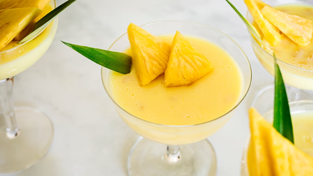 Pineapple Mousse - Recipe image