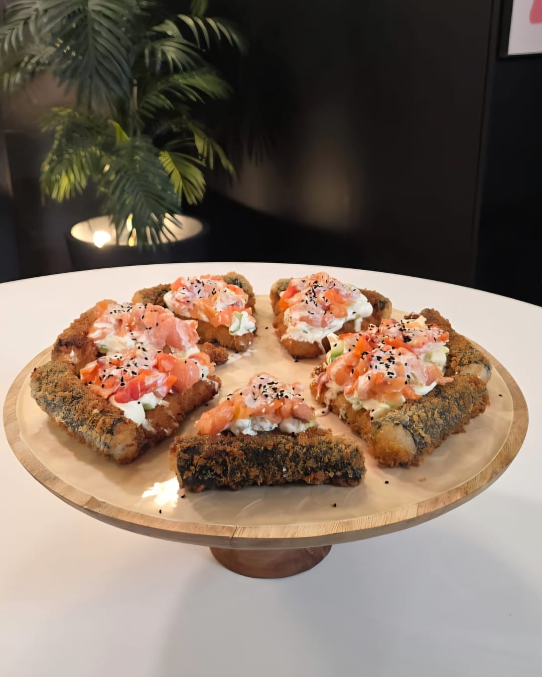 Sushi Pizza - recipe