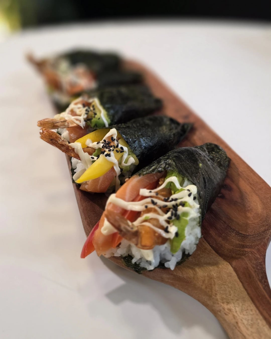 Sushi tacos/burger/γύρος - Video recipe thumbnail