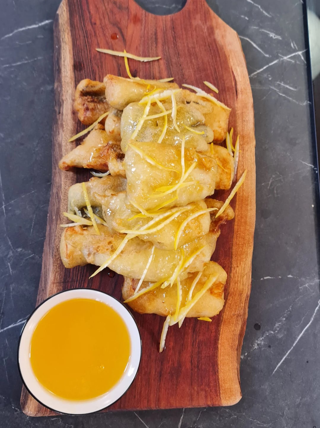 Tempura Fish with Lemon Sauce - Video recipe thumbnail