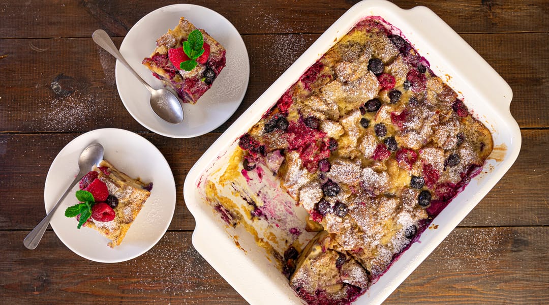 Tsoureki Pudding - recipe