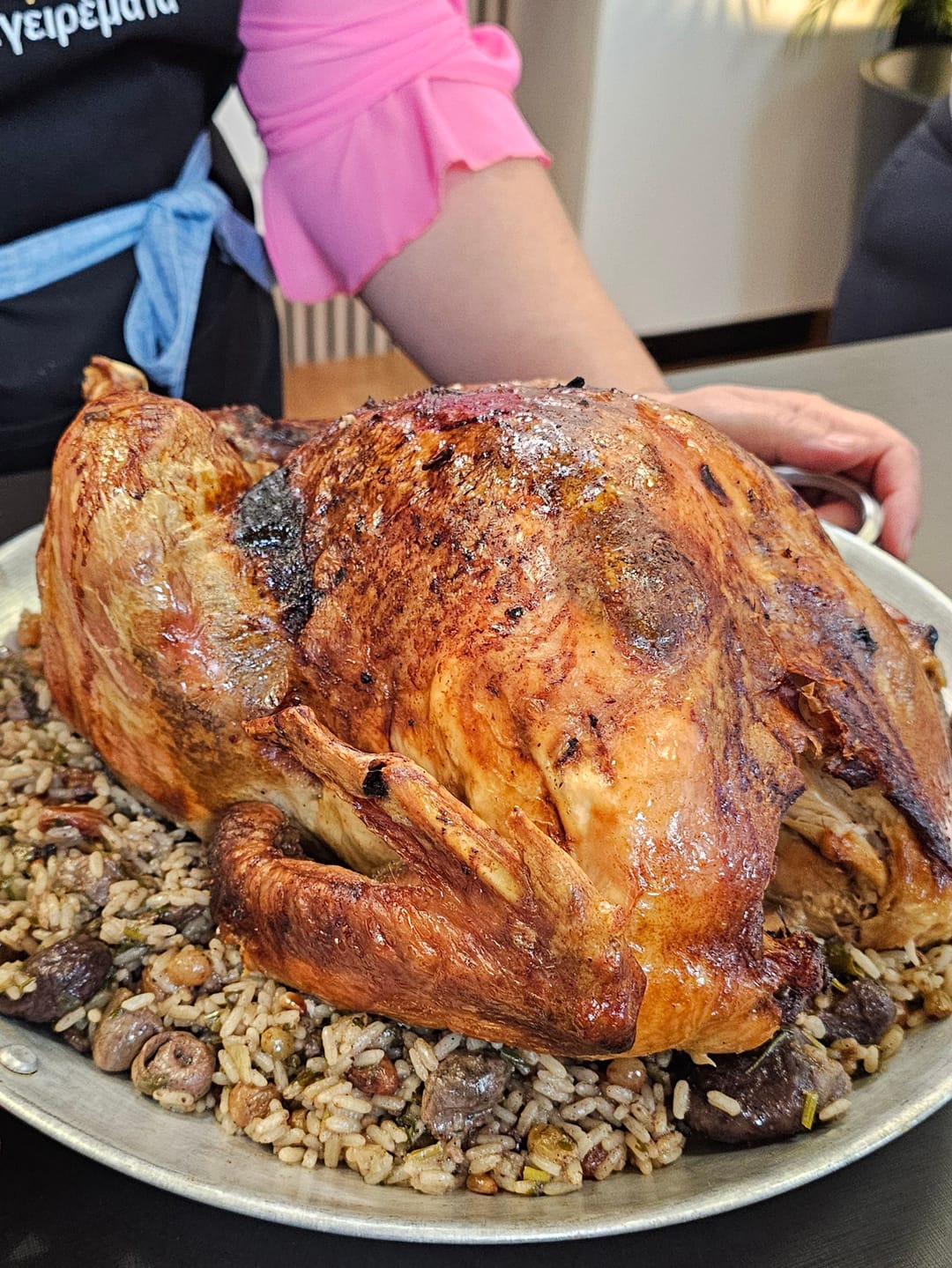 Γαλοπούλα με γέμιση - recipe