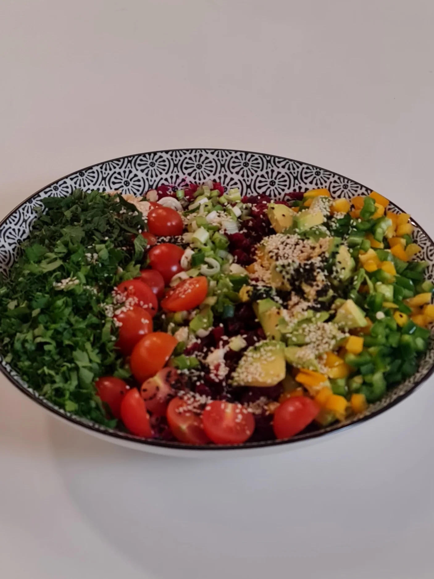 Wheat and Beetroot Salad - Video recipe thumbnail