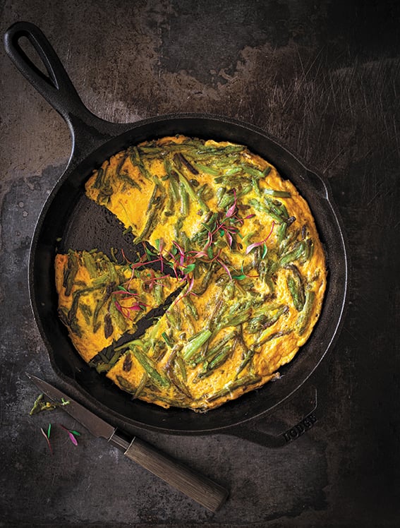 Wild Asparagus with Eggs - Recipe image